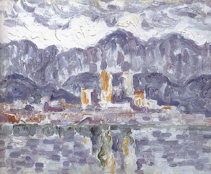 Paul Signac Study of cloudy sky Spain oil painting art